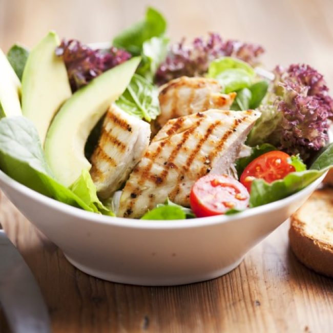 Delicious chicken salad
