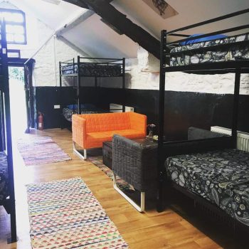 Sleeping Bunks and Relaxing Area